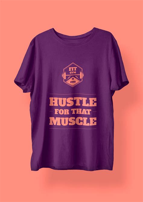 Design this Duotone Fit Gym T-shirt ready-made template