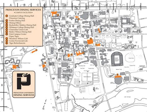 Dining Services at Princeton University Map - Princeton University ...