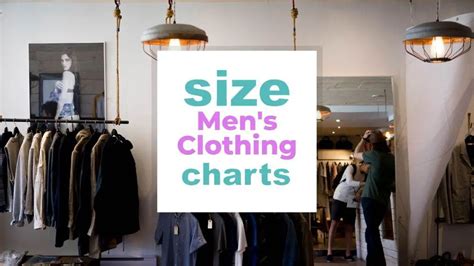 Men's Clothing Size Chart + Size Conversion - Size-Charts.com - When ...