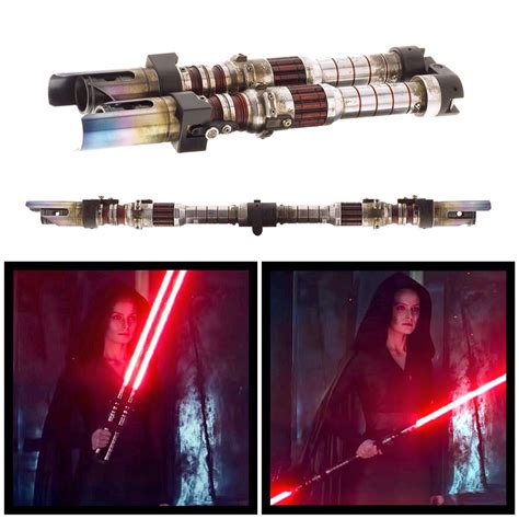 Rey's dark side vision lightsaber from The Rise Of Skywalker. | Star wars villains, Star wars ...