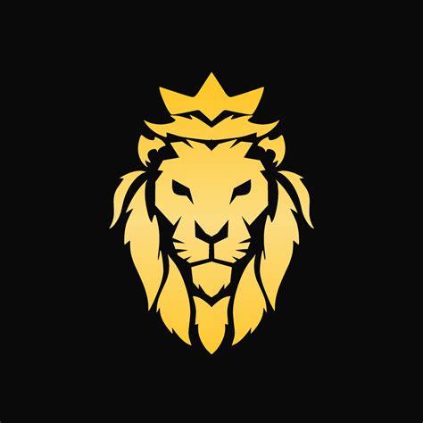 Wild Lion Head Logo Icon Design Royalty Free Vector I - vrogue.co