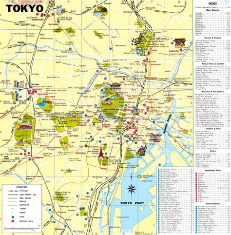 Map of Tokyo: offline map and detailed map of Tokyo city
