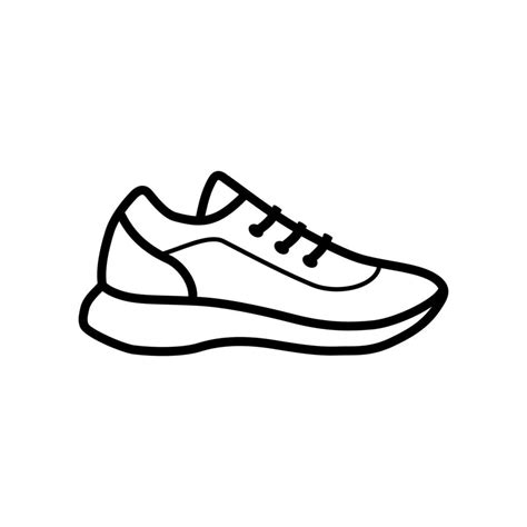 Shoes icon. Modern sneakers. Sneaker icons. Fashion footwear. Hand-drawn style shoes. Vector ...