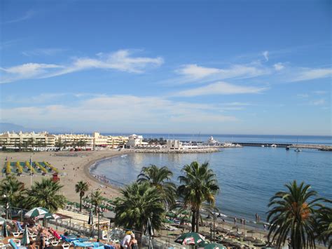 Beach with "Puerto Marina" in Benalmádena Costa, Spain | Andalusia, Costa del sol spain, Benalmadena