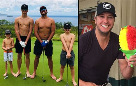 Luke Bryan and Family Have a Blast in Hawaii & Australia [Pics]