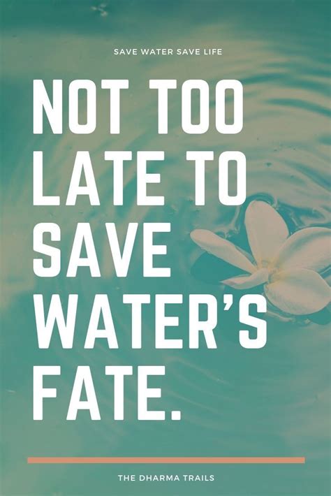 55 Best Quotes and Slogans On Saving Water (With Images) | 2022 | Save ...