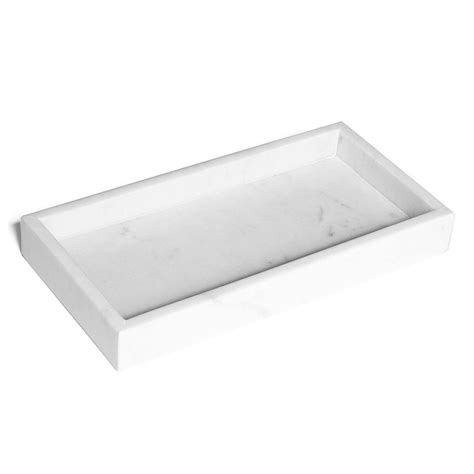 Marble Rectangular Tray - 30cm | Rectangular, Marble tray, Scandi homewares