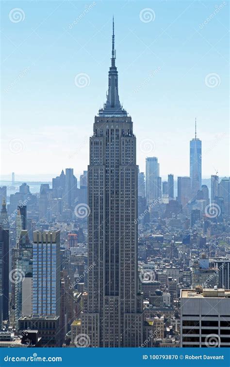 New York City Skyline editorial image. Image of tower - 100793870