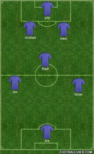 Pro Evolution Soccer Team (Fantasy Teams) Football Formation