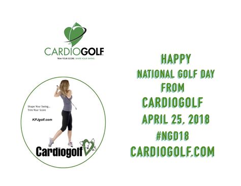 Celebrate National Golf Day CardioGolf - CardioGolf