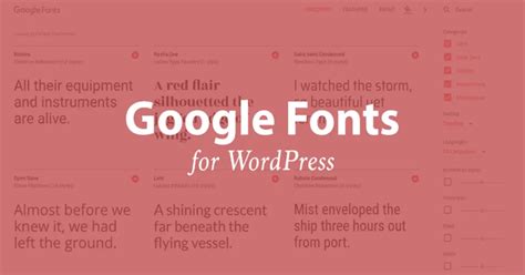 How To Remove Google Fonts From Your Wordpress Site's Theme