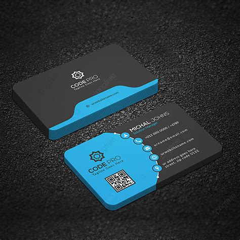 Business Card Design Template Download on Pngtree