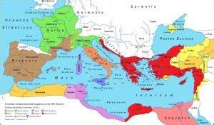 Map of Rome in 43 BC | Learnodo Newtonic