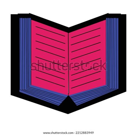 Open Book Color Design Vector Graphic Stock Vector (Royalty Free) 2212883949 | Shutterstock