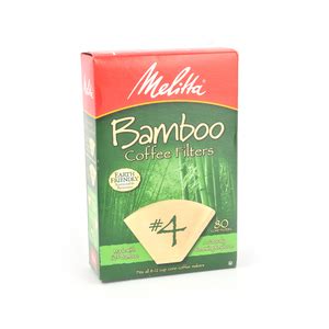 Melitta Bamboo Coffee Filter Size 4 80pcs Online at Best Price | Other ...