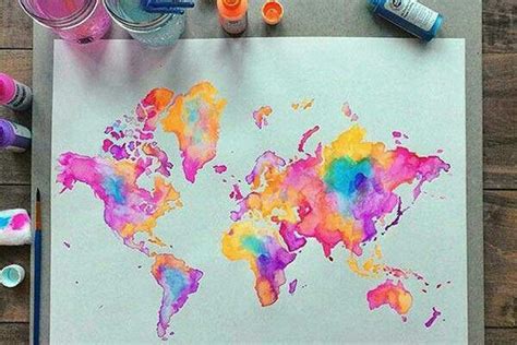 Colors of the world | Colorful art, Art, Watercolor