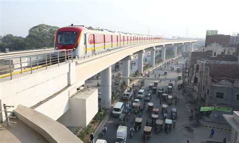 Pakistan's 1st ever metro train to ease traffic, drive development in Lahore - Global Times