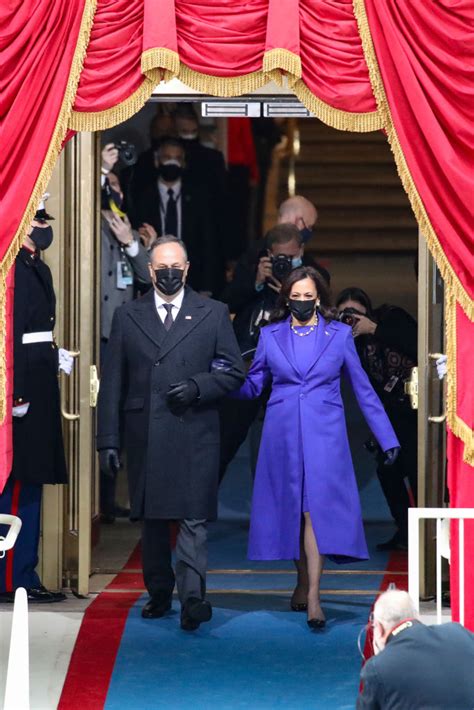 Kamala Harris Wears Black Designer To Inauguration