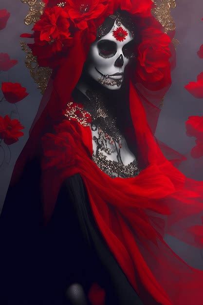 Premium AI Image | Day of the dead art