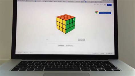 AWESOME! What happens after solving the Google Rubik's Cube Doodle ...