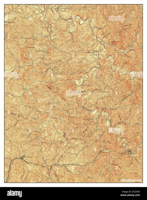 West Union, West Virginia, map 1905, 1:62500, United States of America by Timeless Maps, data U ...