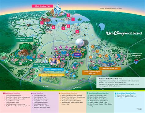 Walt Disney World Park Maps 2024 - Ellyn Hillary