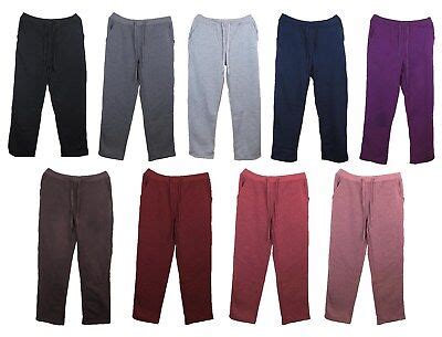 Women's Fleece Lounge Pants Cotton Sweatpants w/ Pockets Size M-XXL New | eBay