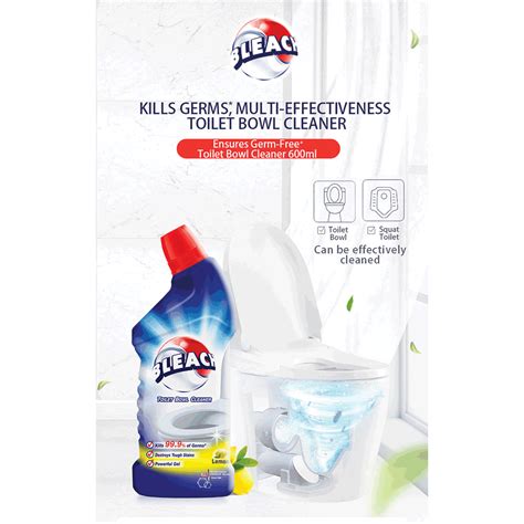 BLEACH Toilet Bowl Cleaner Fresh 600ml – Best Grocery Store