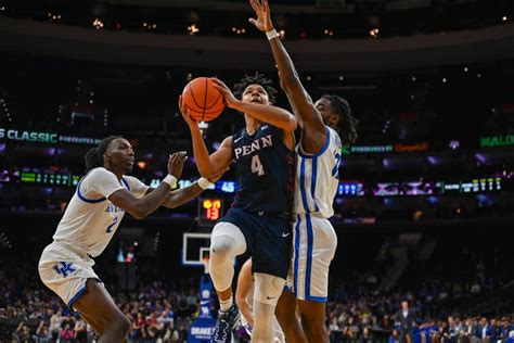 Penn men’s basketball falls short in 81-66 loss to No. 16 Kentucky ...