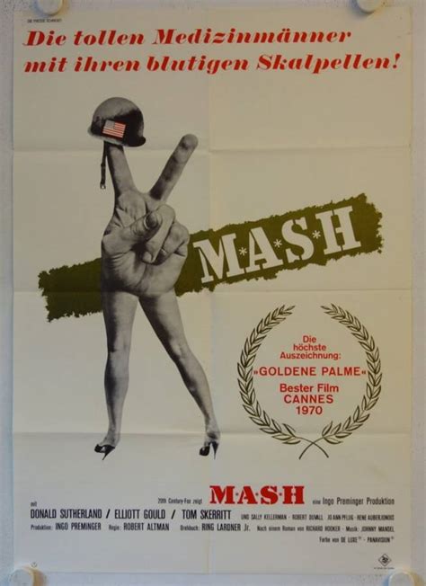 MASH original release german movie poster