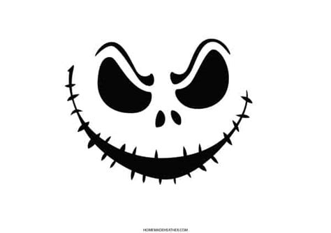 Nightmare Before Christmas Pumpkin Carving Patterns Printable