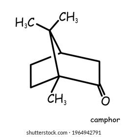 112 Chemical Structure Of Camphor Images, Stock Photos & Vectors ...