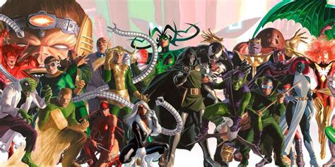 Marvel's Most Iconic Villains Unite in Unmissable New Alex Ross Art