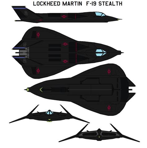 Lockheed Martin F-19 Stealth by bagera3005 on DeviantArt