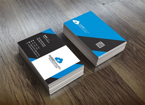 Professional & Modern Business Card Template - Cloud Templatez - All Free Templates