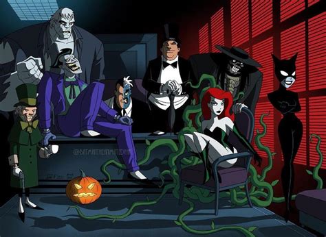 Long Halloween Villains DCAU Style 2 by FrankDixon on DeviantArt