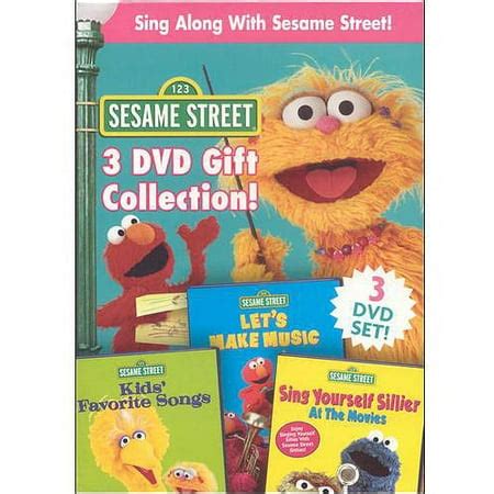 Sesame Street: Sing Along With Sesame Street 3 DVD Gift Collection ...