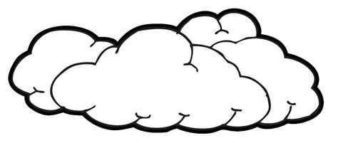 Free Black And White Clouds Clipart, Download Free Black And White Clouds Clipart png images ...