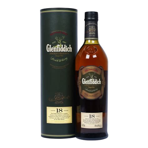 Glenfiddich 18 Year Old - Ancient Reserve - Whisky from The Whisky World UK