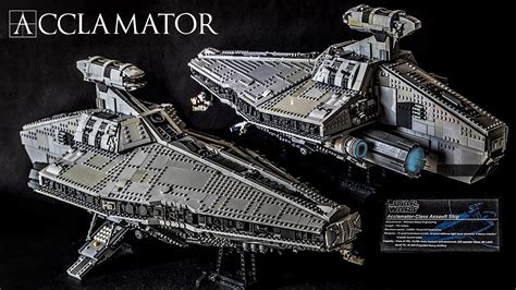 LEGO Star Wars MOC : UCS Acclamator (w/ interior and lights ...