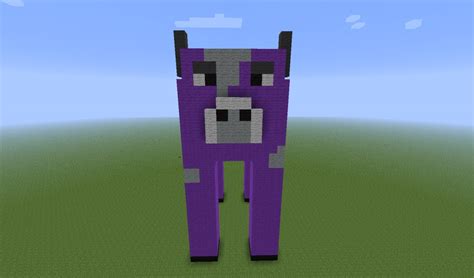 cow statue milka edition Minecraft Project