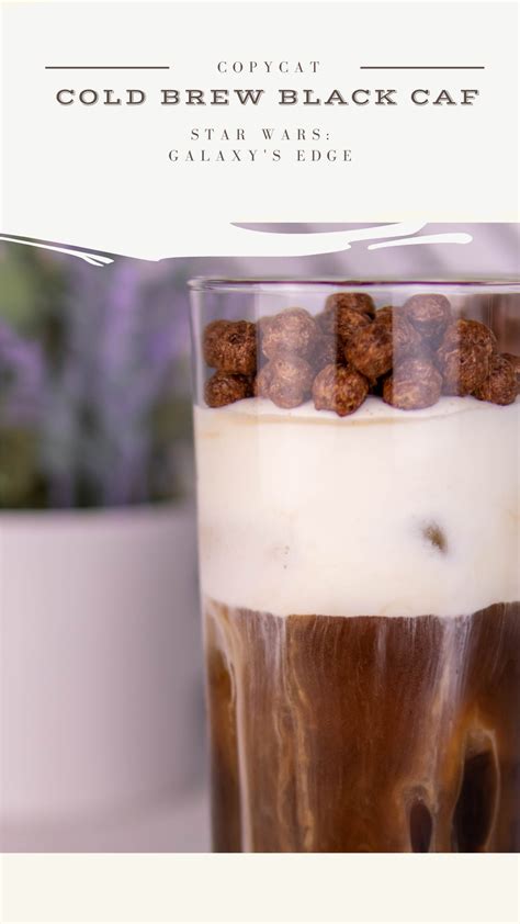 COPYCAT Star Wars: Galaxy's Edge - Cold Brew Black Caf — | Recipe | Cold brew, Disney drinks ...