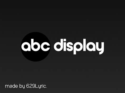 ABC Display by LyricOfficial on DeviantArt