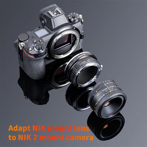 K&F M11184 Nikon F Lenses to Nikon Z Lens Mount Adapter