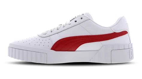 Puma Cali White Red | The Sole Womens