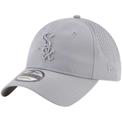 New Era Chicago White Sox Gray Perforated Tone 9TWENTY Adjustable Hat