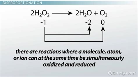 Disproportionation: Definition & Examples - Video & Lesson Transcript ...