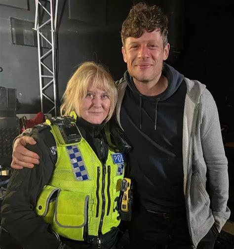 Happy Valley's James Norton shares last photo with Sarah Lancashire behind scenes as fans heap ...