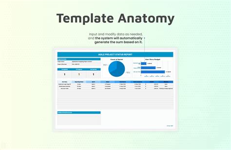 Agile Project Status Report Template in Excel, Google Sheets - Download ...