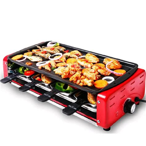 BY A 1800W 220V Household Electric Barbecue Grill Smokeless Indoor Electric Grill Large Type ...